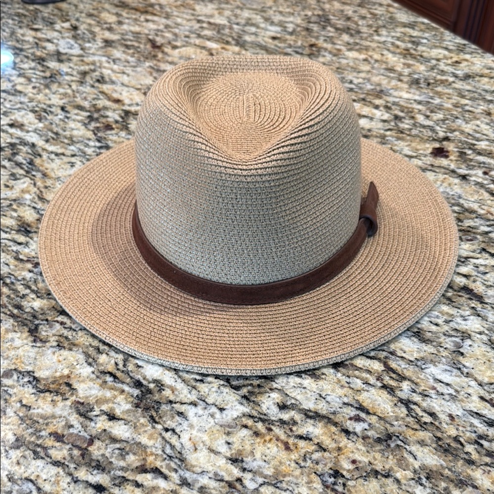 Stylish Tan Fedora Hat